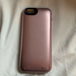 Mophie rose gold charging case iPhone 6